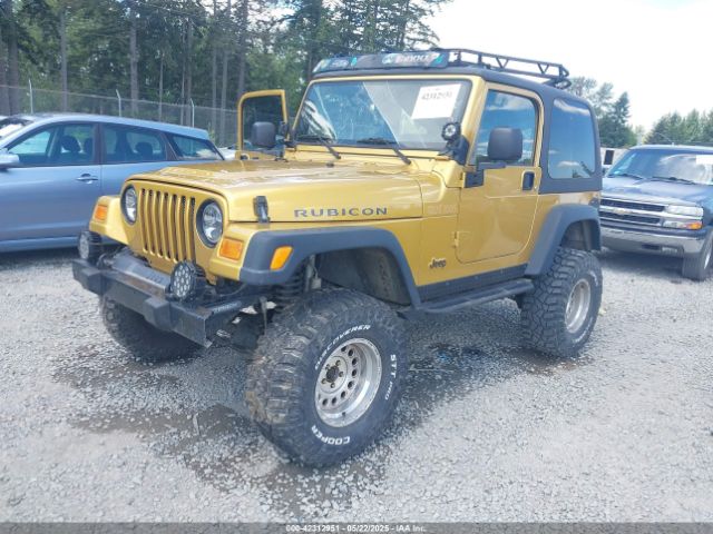 2003 JEEP WRANGLER 1J4FA69S93P302102 Photo 1