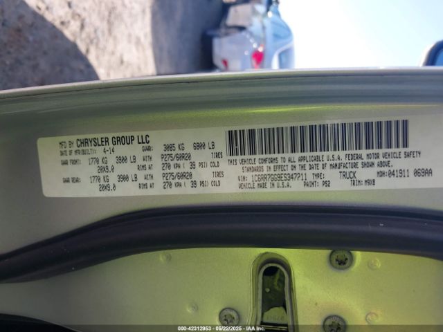 2014 RAM 1500 1C6RR7GG9ES347211 Photo 8
