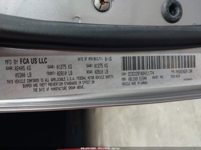 2016 DODGE CHALLENGER 2C3CDZBT0GH311774 Photo 8