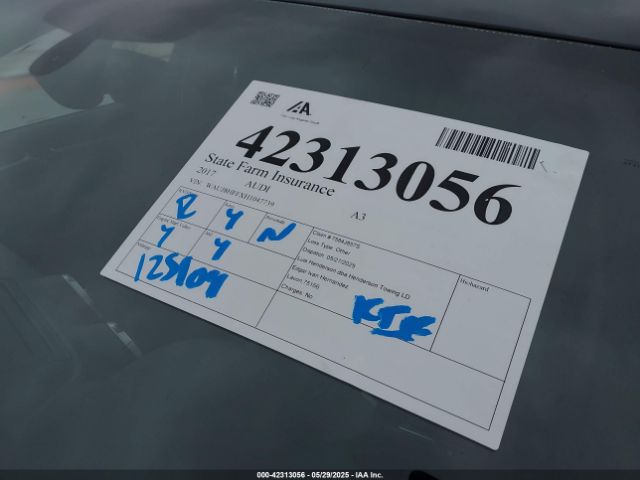 WAUJ8HFFXH1047739 Audi A3 2.0t Premium
