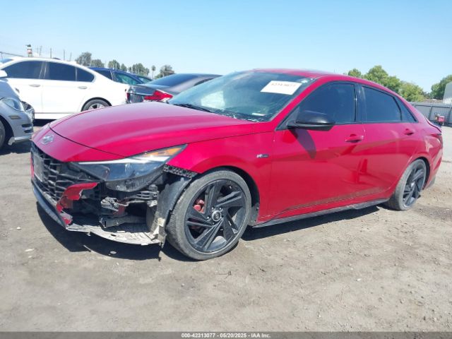 KMHLR4AF7MU147407 Hyundai Elantra N Line