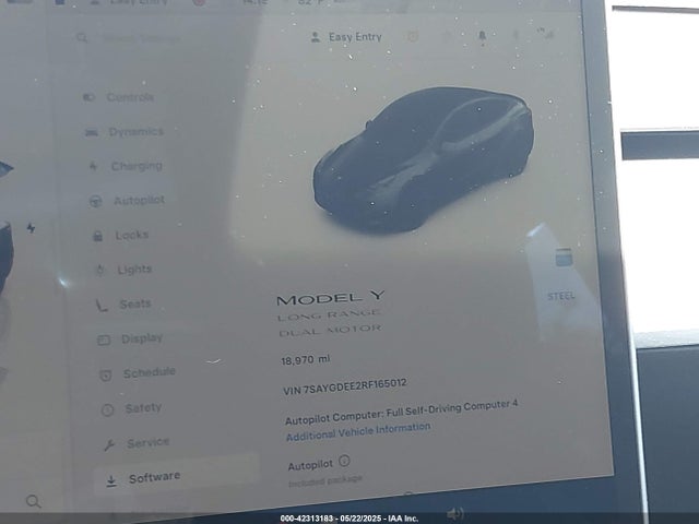 2024 TESLA MODEL Y 7SAYGDEE2RF165012 Photo 6