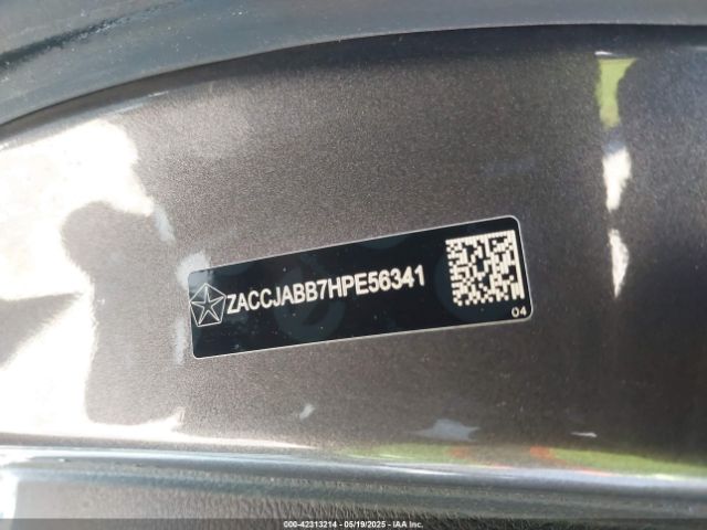 ZACCJABB7HPE56341 Jeep Renegade Latitude Fwd