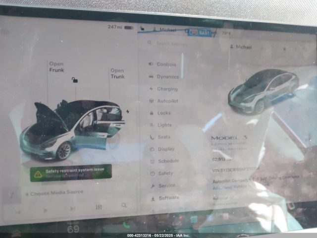 2022 TESLA MODEL 3 5YJ3E1EB5NF270106 Photo 6