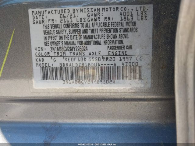 2021 NISSAN SENTRA 3N1AB8CV2MY295024 Photo 8