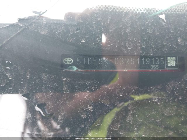 5TDESKFC3RS119135 Toyota a25a-fxs