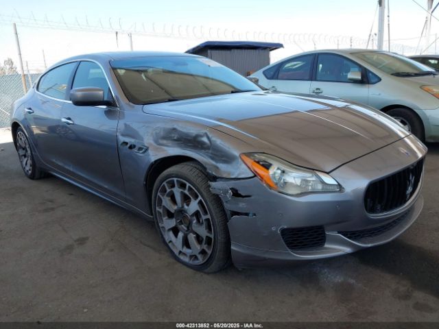 2015 MASERATI QUATTROPORTE ZAM56RRAXF1131519