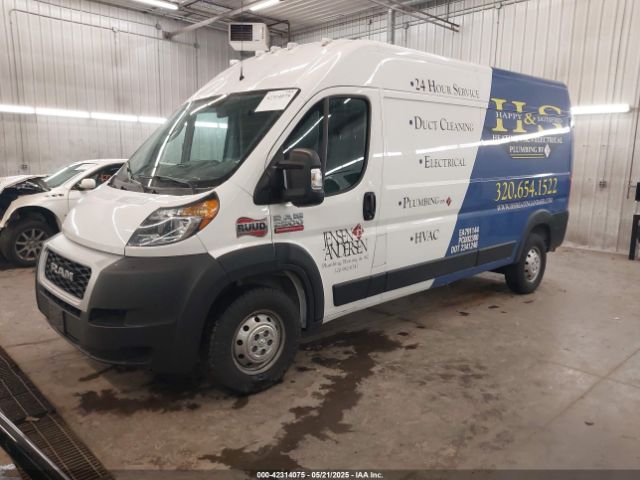 2021 RAM PROMASTER 2500 3C6LRVDG3ME534203 Photo 1