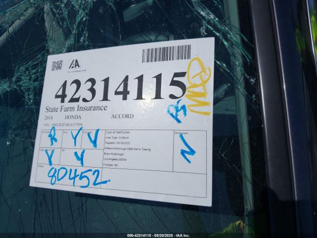 1HGCR2F34EA157954 Honda ACCORD LX