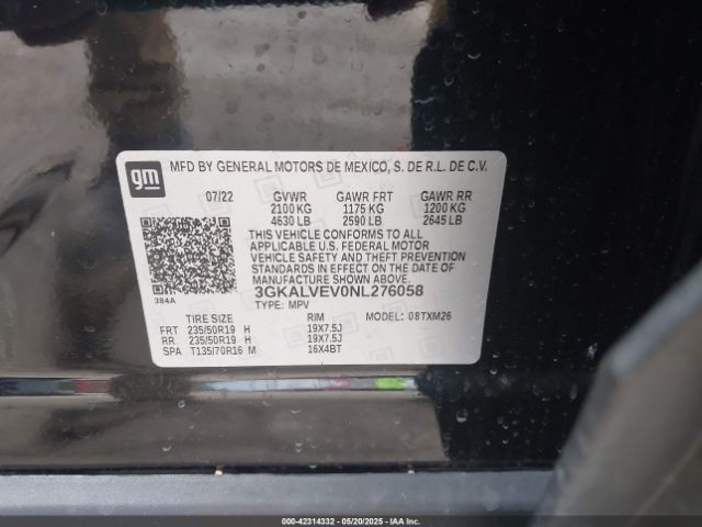 2022 GMC TERRAIN 3GKALVEV0NL276058 Photo 8