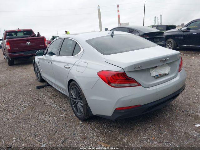 2019 GENESIS G70 KMTG44LA4KU025432 Photo 2