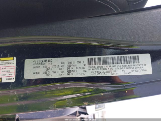 1C4BJWEG8GL333876 Jeep 2016