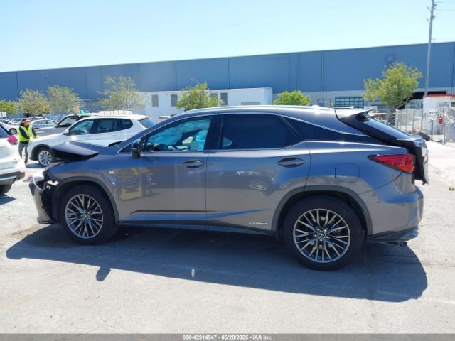 2T2BGMCA1HC017547 Lexus Rx 450h F Sport