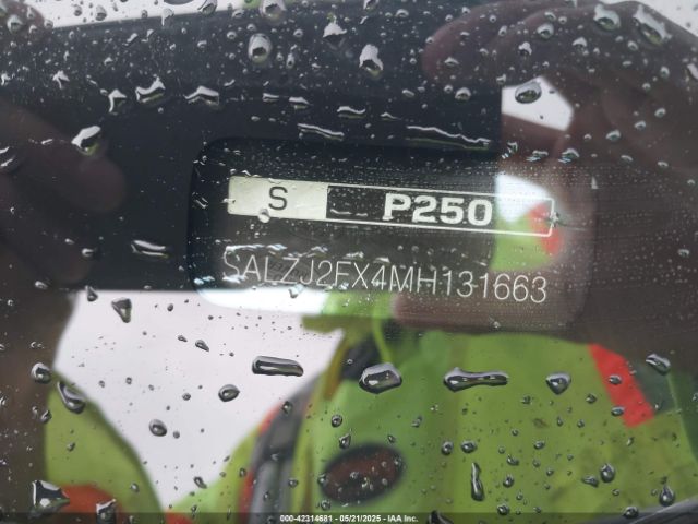 2021 LAND ROVER RANGE ROVER EVOQUE SALZJ2FX4MH131663 Photo 8