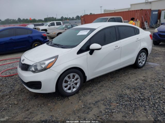 KNADM4A39E6381211 KIA RIO LX