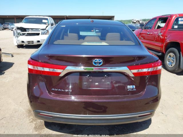 4T1BD1EB1EU019262 Toyota Avalon Hybrid Xle Touring