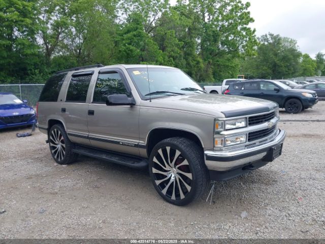 1999 CHEVROLET TAHOE 1GNEK13R8XR102093