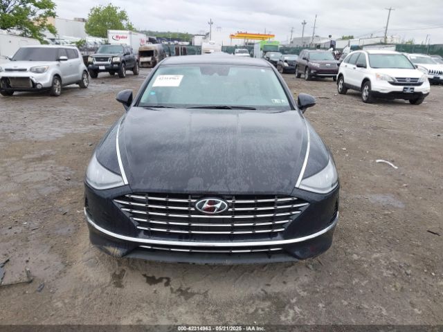 KMHL24JJ7PA059214 Hyundai Sonata Hybrid Blue