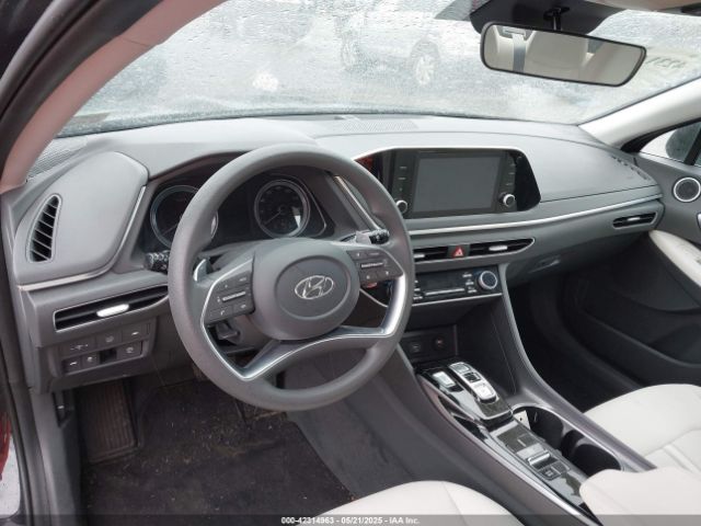 KMHL24JJ7PA059214 Hyundai Sonata Hybrid Blue