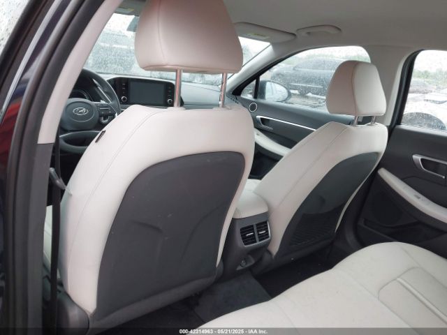 KMHL24JJ7PA059214 Hyundai Sonata Hybrid Blue