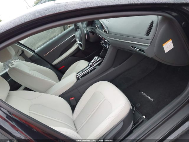 KMHL24JJ7PA059214 Hyundai Sonata Hybrid Blue