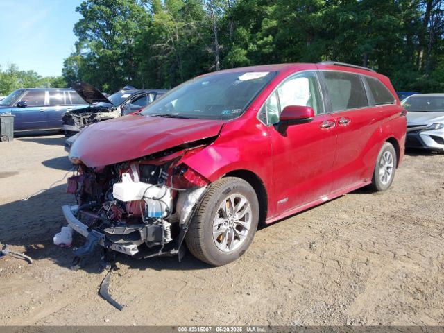 2021 TOYOTA SIENNA 5TDJSKFCXMS014664 Photo 1