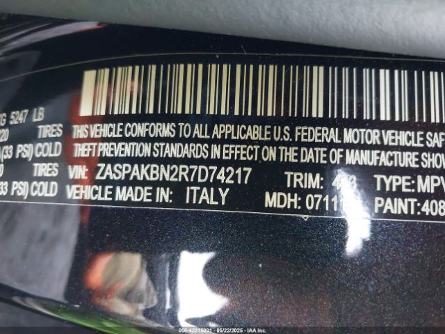 2024 ALFA ROMEO STELVIO ZASPAKBN2R7D74217 Photo 8