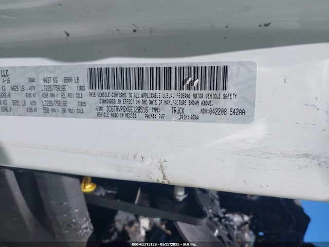 RAM 2016 2016 3C6TRVPGXGE128516 Image 9