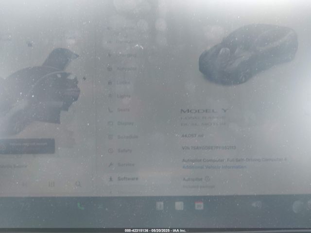2023 TESLA MODEL Y 7SAYGDEE7PF852113 Photo 6