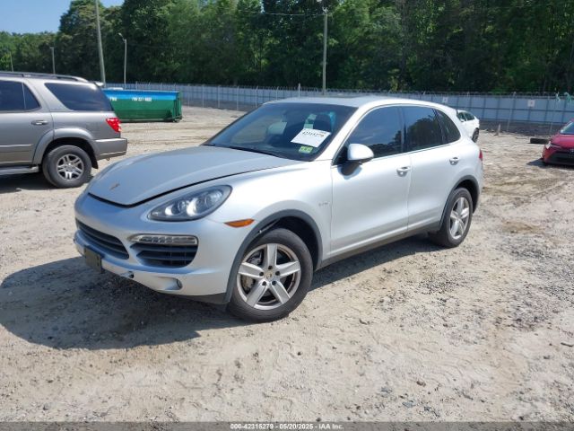 2012 PORSCHE CAYENNE HYBRID WP1AE2A20CLA92424 Photo 1