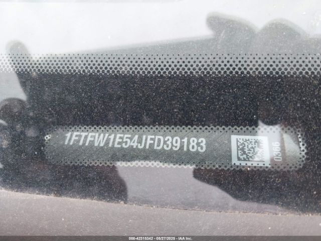 1FTFW1E54JFD39183 Ford F-150 Xlt