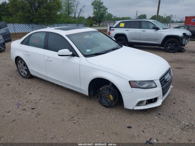 2012 AUDI A4 WAUBFAFL4CN006208
