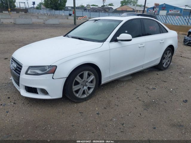 2012 AUDI A4 WAUBFAFL4CN006208 Photo 1