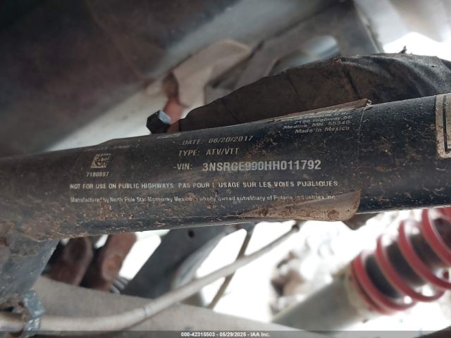 2017 POLARIS GENERAL 3NSRGE990HH011792 Photo 9
