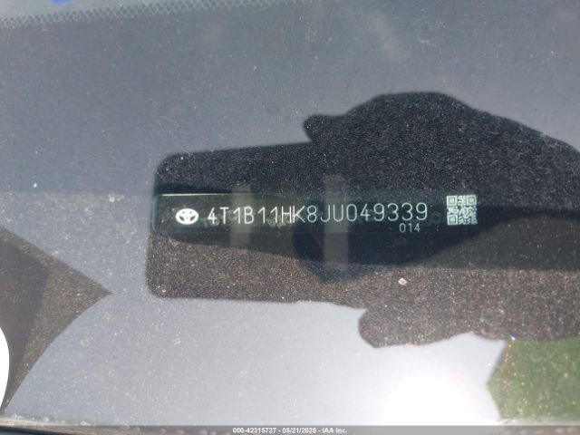 4T1B11HK8JU049339 Toyota a25a-fks