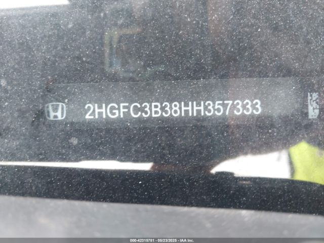 2HGFC3B38HH357333 Honda Civic Ex-t