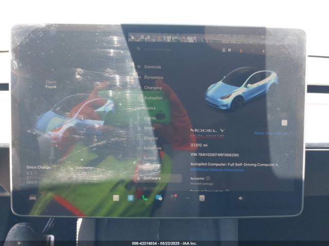 2024 TESLA MODEL Y 7SAYGDEF4RF068290 Photo 6