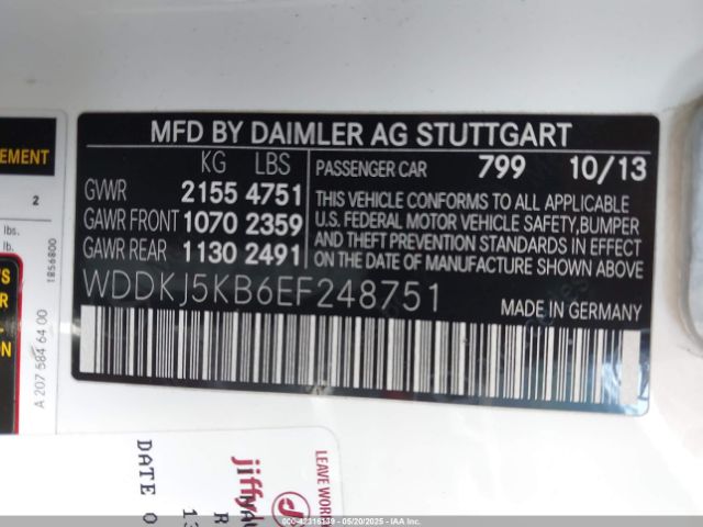 2014 MERCEDES-BENZ E 350 WDDKJ5KB6EF248751 Photo 8