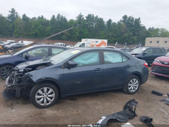 2T1BURHE2GC656198 Toyota COROLLA LE