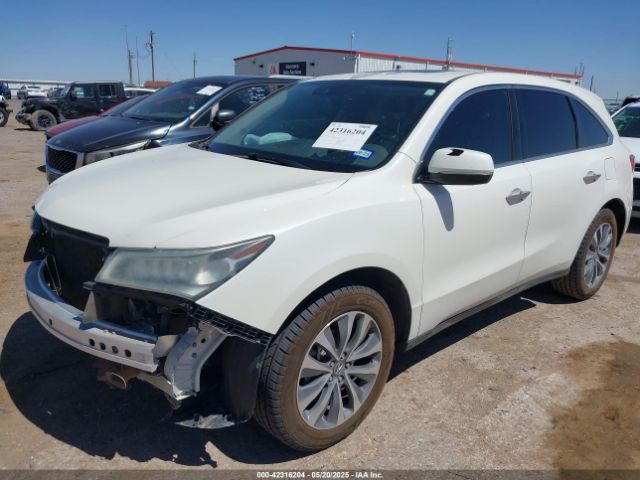 2016 ACURA MDX 5FRYD3H43GB017157 Photo 1