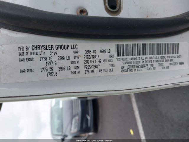 1C6RR7SM0GS310788 RAM 1500 Tradesman