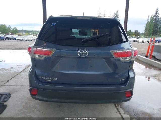 5TDZKRFH4ES021182 Toyota Highlander Le Plus V6