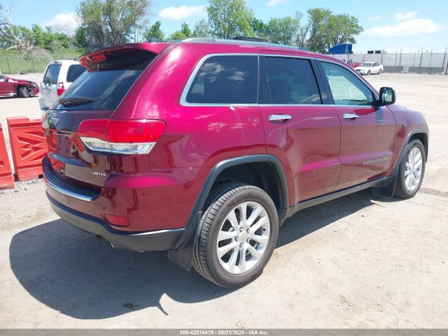 1C4RJFBG2HC863927 Jeep Grand Cherokee Limited 4x4