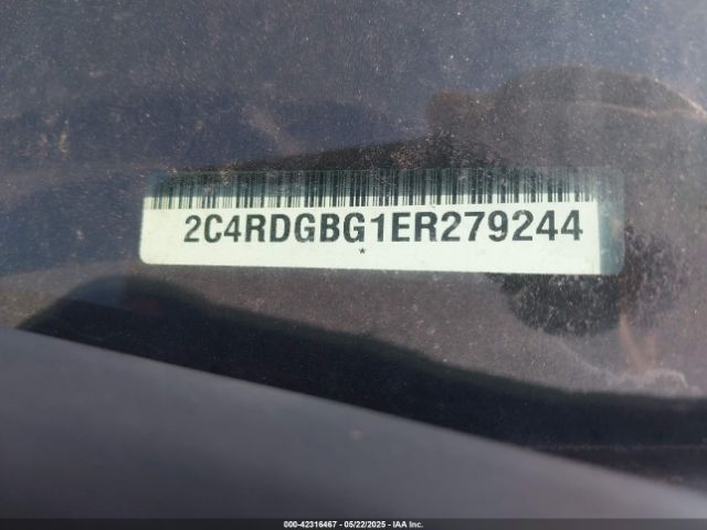 2C4RDGBG1ER279244 Dodge Grand Caravan Se 30th Anniversary
