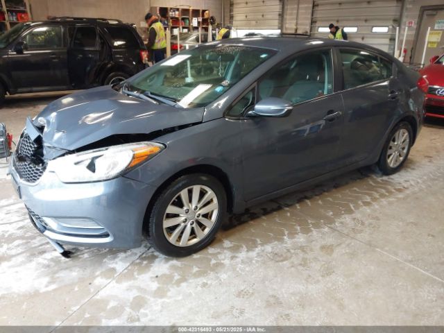 KNAFX4A69E5194857 KIA FORTE LX