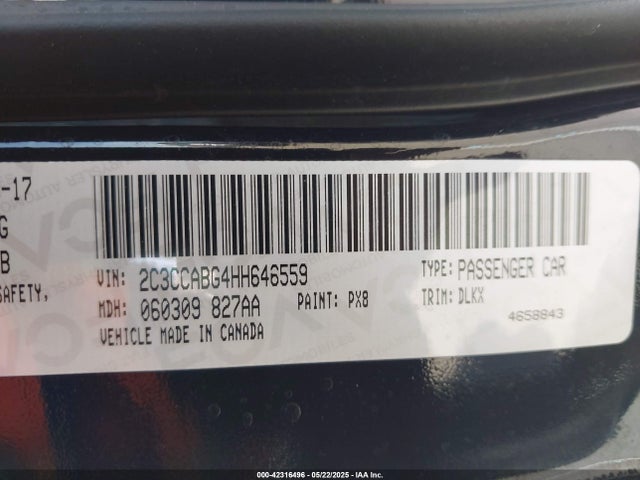 2C3CCABG4HH646559 Chrysler 300 300s Alloy Edition
