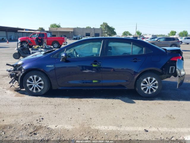 JTDEBRBE0LJ022690 Toyota Corolla Hybrid Le