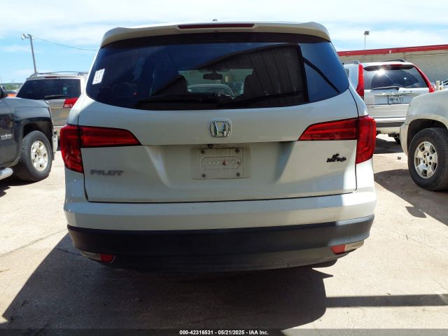 5FNYF5H53GB016137 Honda Pilot Ex-l