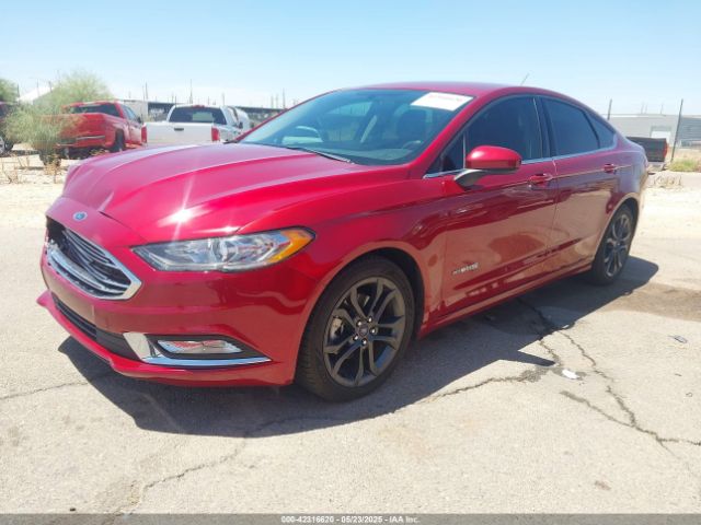 3FA6P0LU7JR163207 Ford Fusion Hybrid Se