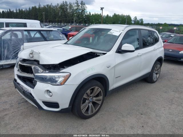 2016 BMW X3 5UXWX7C53G0S17895 Photo 1